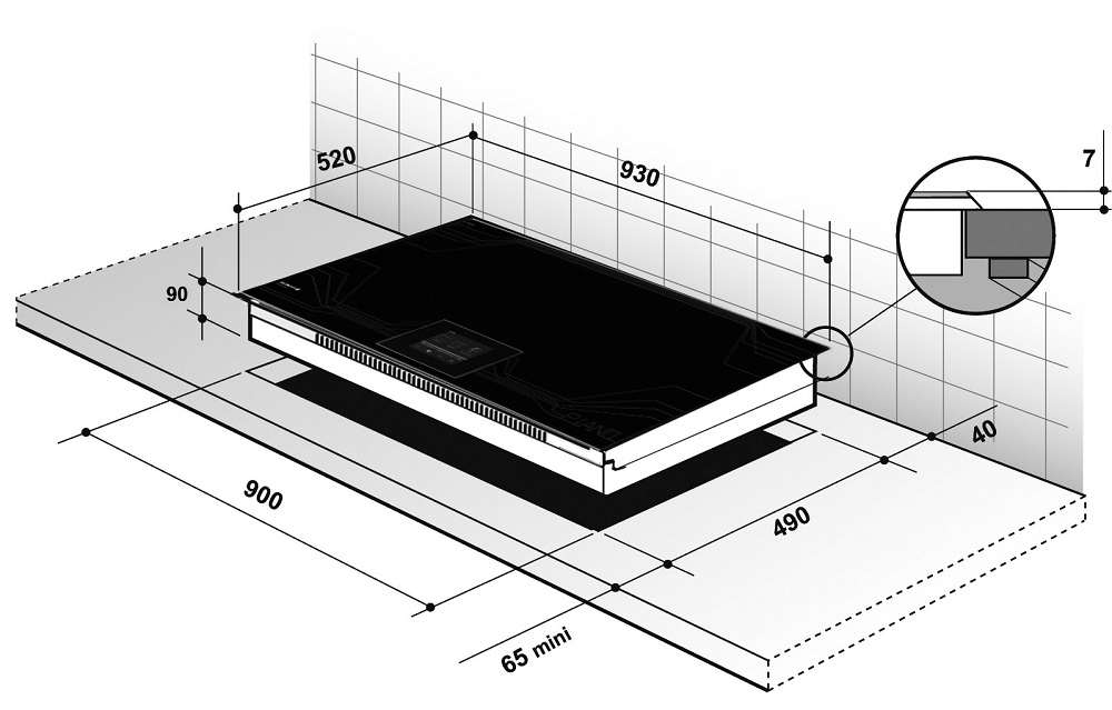 Варильна поверхня De Dietrich DTIM1000C - изображение 3